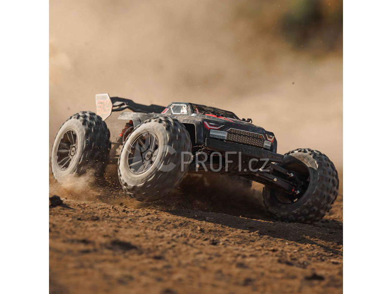 RC auto Arrma Kraton 6S BLX 1:8 4WD EXtreme Bash RTR, černá