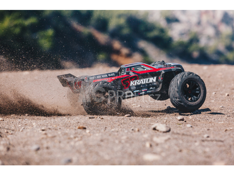 Arrma Kraton 6S BLX 1:8 4WD RTR červená