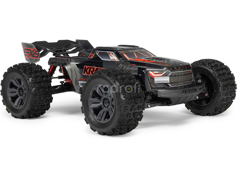 RC auto Arrma Kraton 6S BLX V6 1:8 4WD Extreme Bash RTR, černá