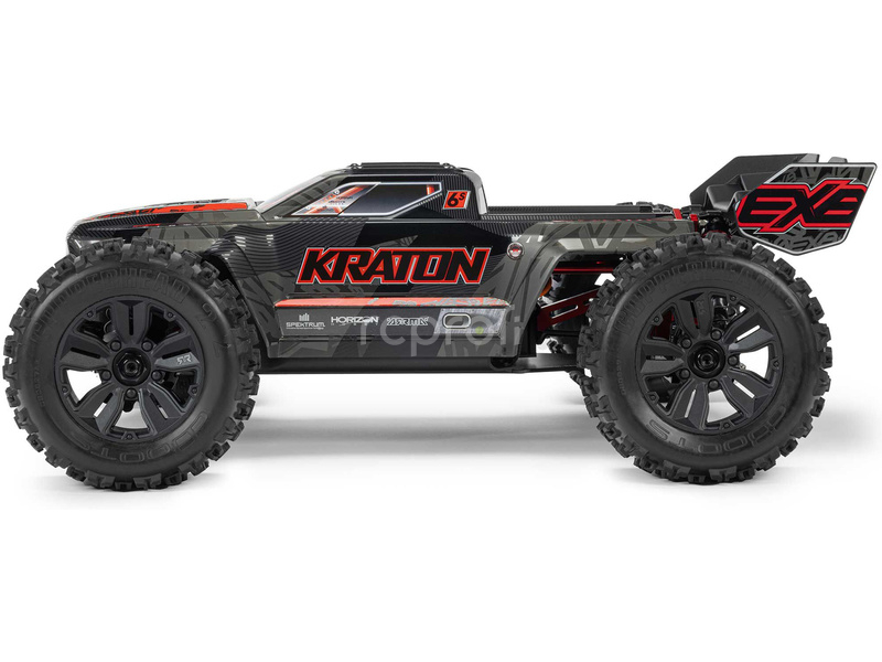 RC auto Arrma Kraton 6S BLX V6 1:8 4WD Extreme Bash RTR, černá