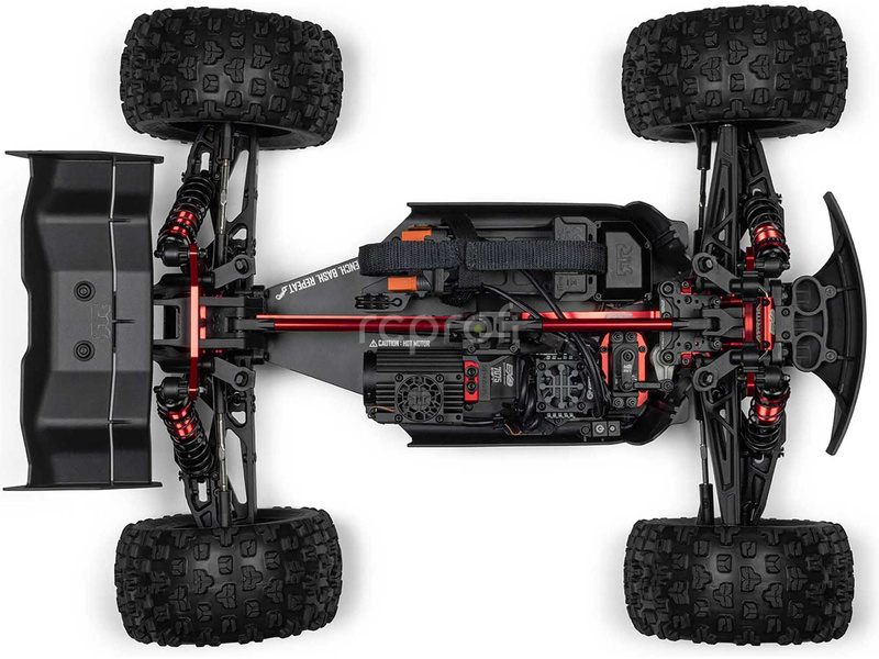RC auto Arrma Kraton 6S BLX V6 1:8 4WD Extreme Bash RTR, černá