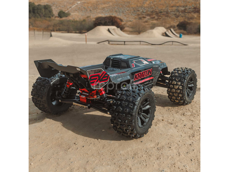 RC auto Arrma Kraton 6S BLX V6 1:8 4WD Extreme Bash RTR, černá