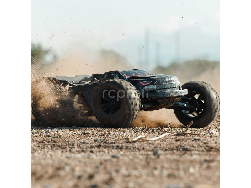 RC auto Arrma Kraton 6S BLX V6 1:8 4WD Extreme Bash RTR, černá
