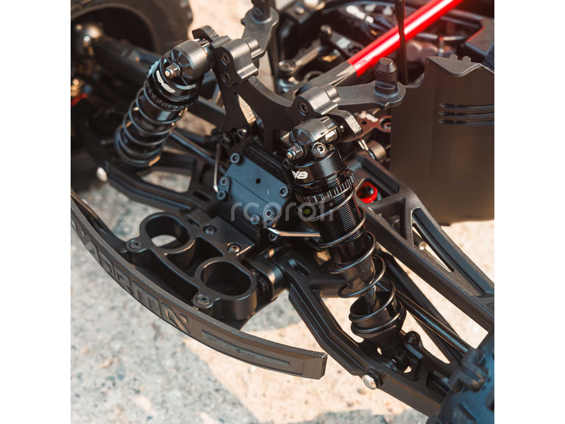RC auto Arrma Kraton 6S V6 BLX 1:8 4WD RTR, modrá/oranžová