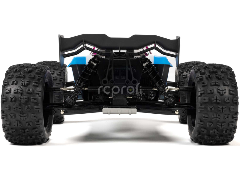 RC auto Arrma Kraton 6S V6 BLX 1:8 4WD RTR, modrá/růžová