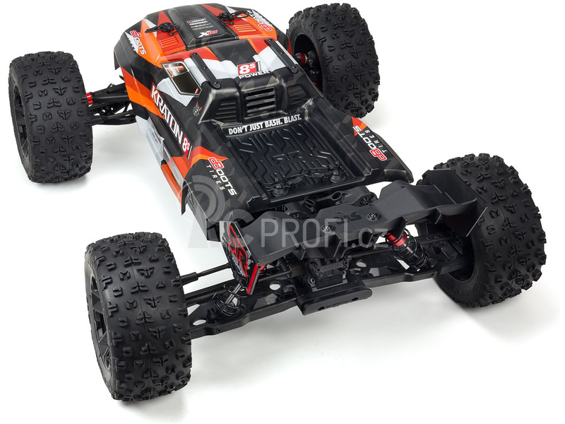 Arrma Kraton 8S BLX 1:5 Smart RTR oranžová