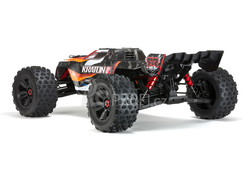 Arrma Kraton 8S BLX 1:5 Smart RTR oranžová