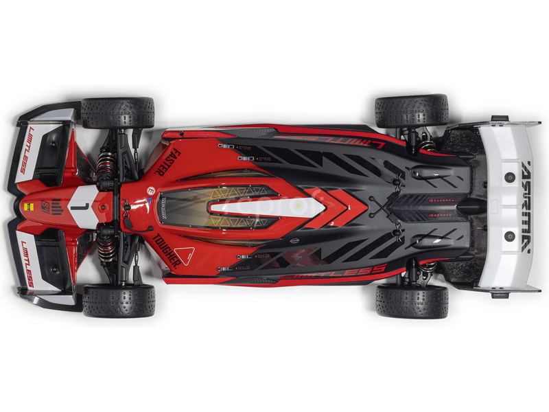 Arrma Limitless 8S BLX 1:7 4WD AVC RTR bílá/modrá