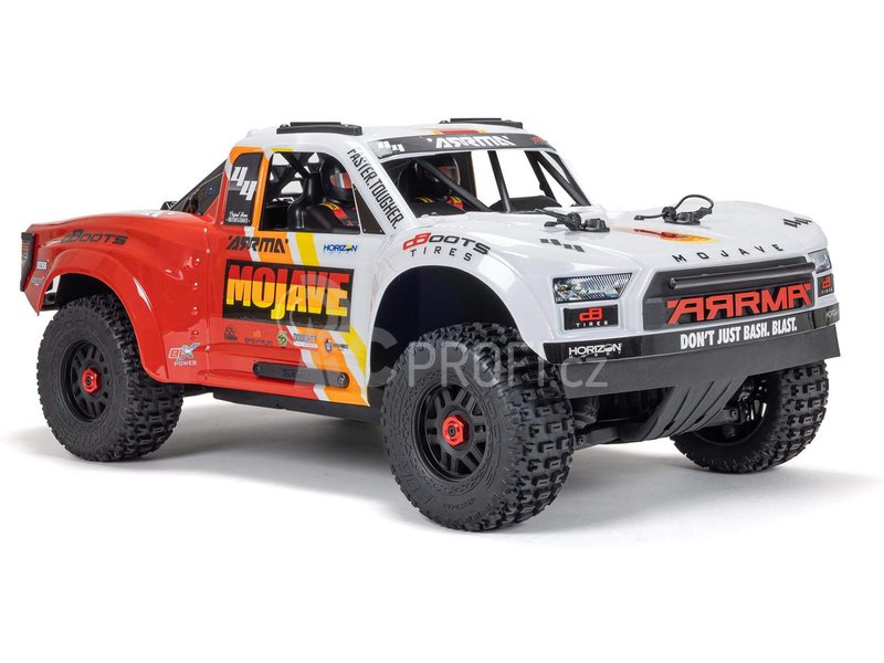 RC auto Arrma Mojave 4S BLX 1:8 RTR, bílá