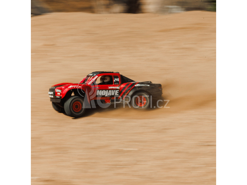 RC auto Arrma Mojave Grom 1:18 4WD RTR, červená