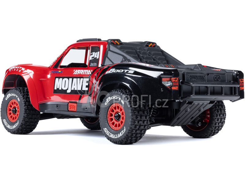 RC auto Arrma Mojave Grom 1:18 4WD RTR, červená