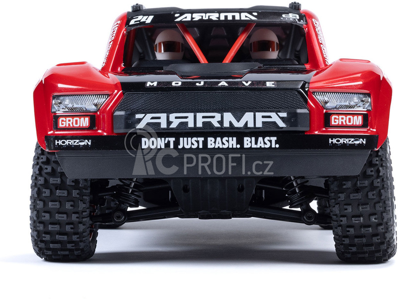 RC auto Arrma Mojave Grom 1:18 4WD RTR, červená