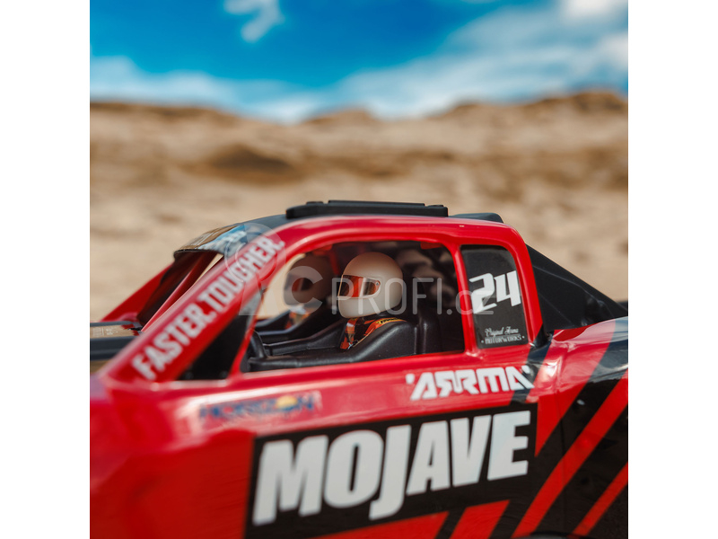 RC auto Arrma Mojave Grom 1:18 4WD RTR, červená