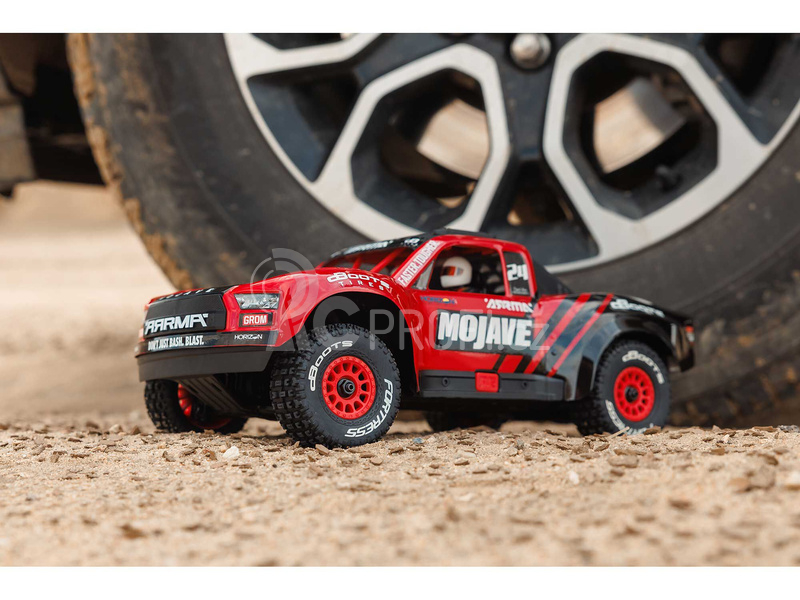 RC auto Arrma Mojave Grom 1:18 4WD RTR, červená