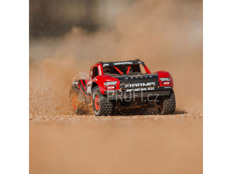 RC auto Arrma Mojave Grom 1:18 4WD RTR, červená
