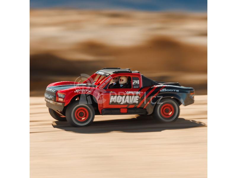 RC auto Arrma Mojave Grom 1:18 4WD RTR, červená