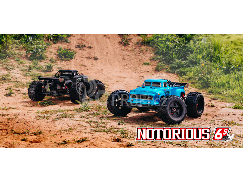 Arrma Notorious 6S BLX 1:8 4WD RTR černá