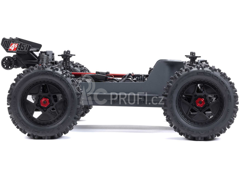 RC auto Arrma Outcast 4S V2 BLX 1:10 4WD RTR, červená