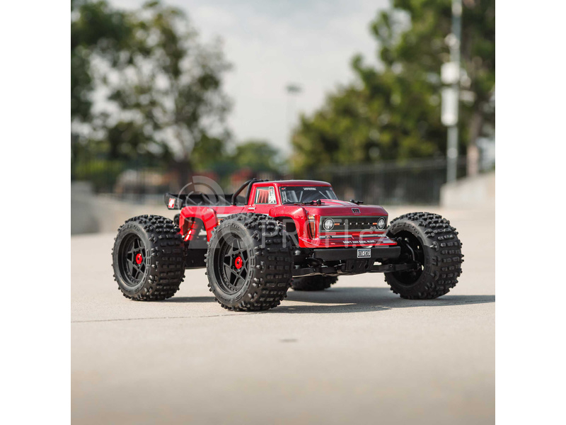 RC auto Arrma Outcast 4S V2 BLX 1:10 4WD RTR, červená