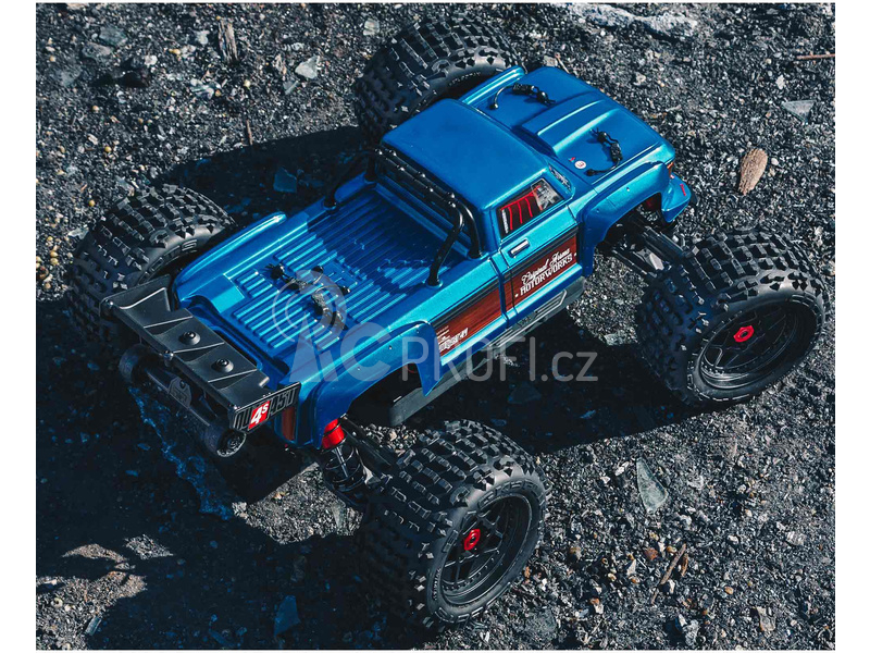 RC auto Arrma Outcast 4S V2 BLX 1:10 4WD RTR, modrá