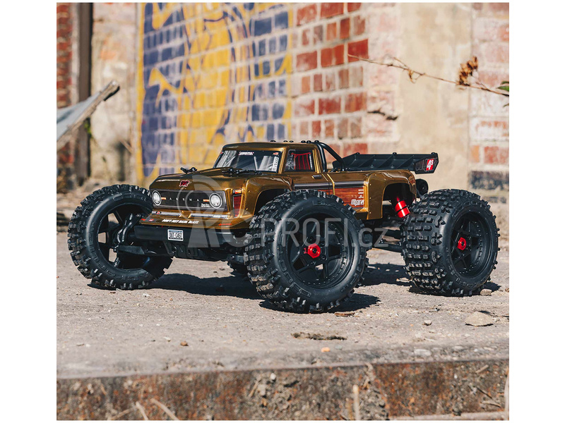 RC auto Arrma Outcast 4S V2 BLX 1:10 4WD RTR, modrá