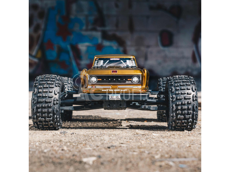 RC auto Arrma Outcast 4S V2 BLX 1:10 4WD RTR, modrá