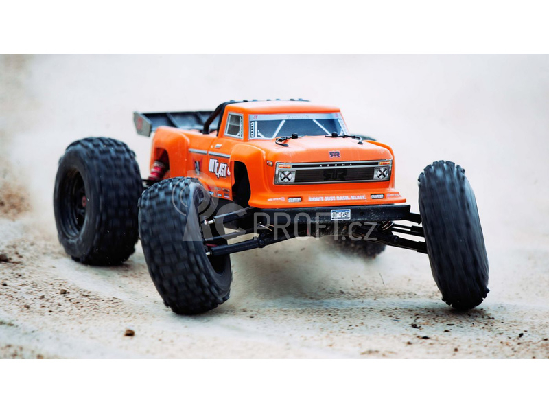 Arrma Outcast 6S BLX 1:8 4WD RTR stříbrná