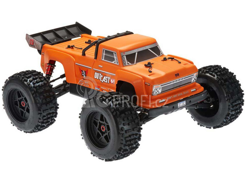 Arrma Outcast 6S BLX 1:8 4WD RTR stříbrná