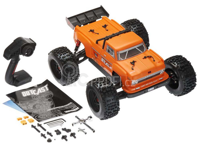 Arrma Outcast 6S BLX 1:8 4WD RTR stříbrná