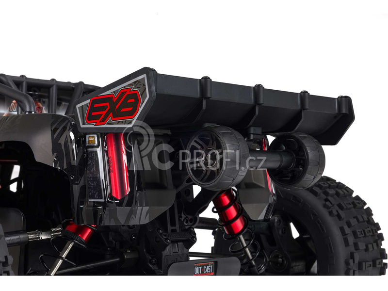 RC auto Arrma Outcast 8S BLX 1:5 4WD EXB RTR, černá