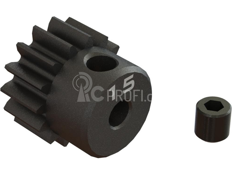 Arrma pastorek 15T 32DP 3.175mm CNC ocel