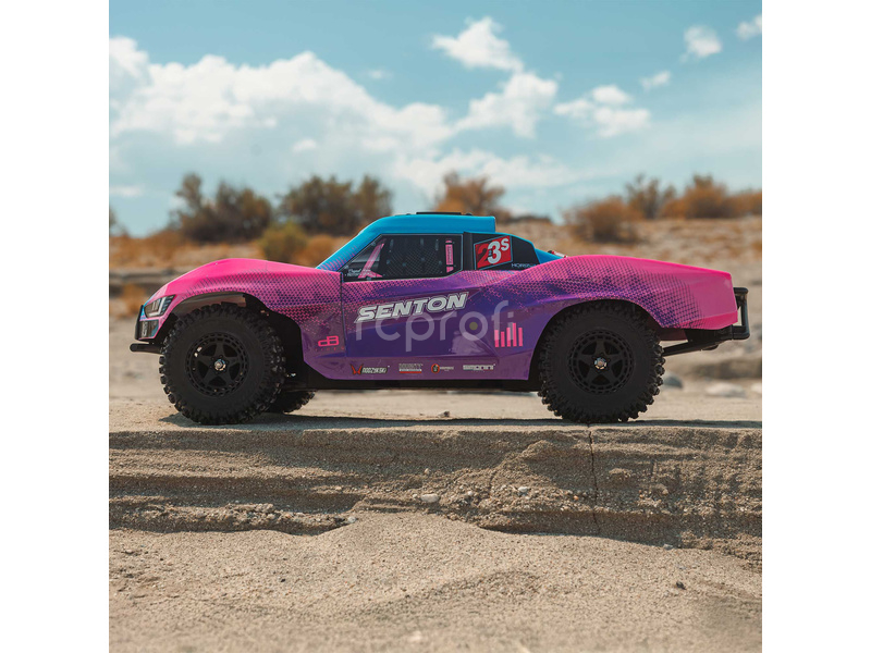 RC auto Arrma Senton 223S BLX 4WD 1:10 RTR DSC, červená