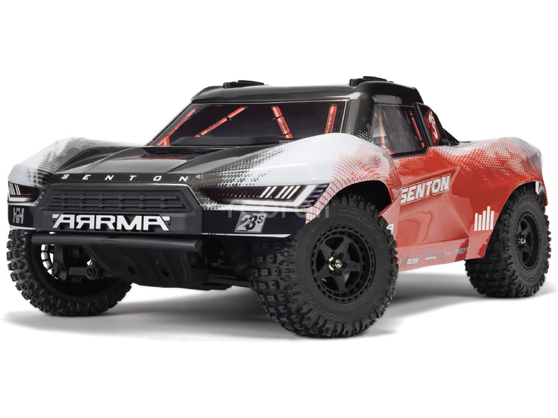 RC auto Arrma Senton 223S BLX 4WD 1:10 RTR DSC, modrá