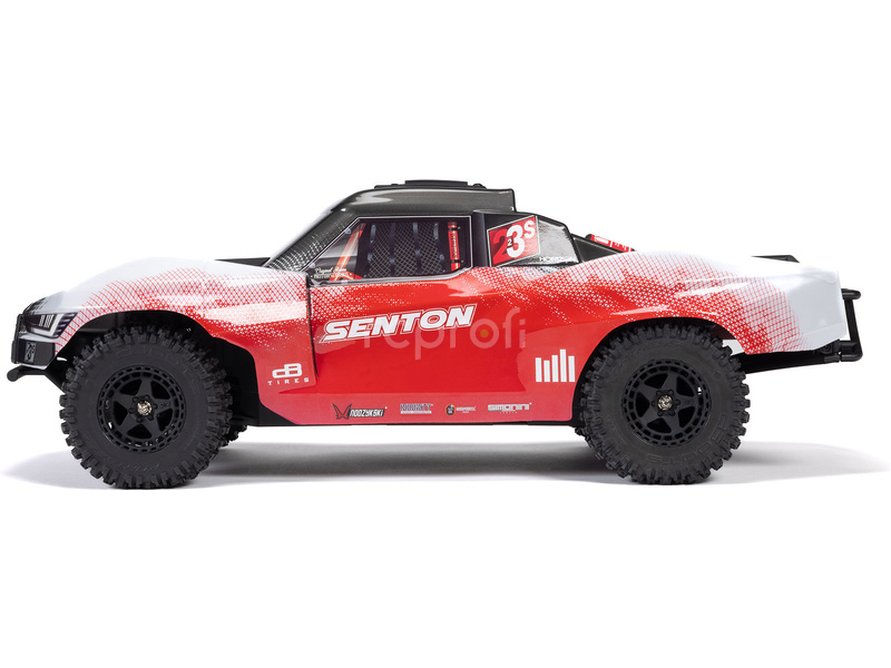 RC auto Arrma Senton 223S BLX 4WD 1:10 RTR DSC, modrá