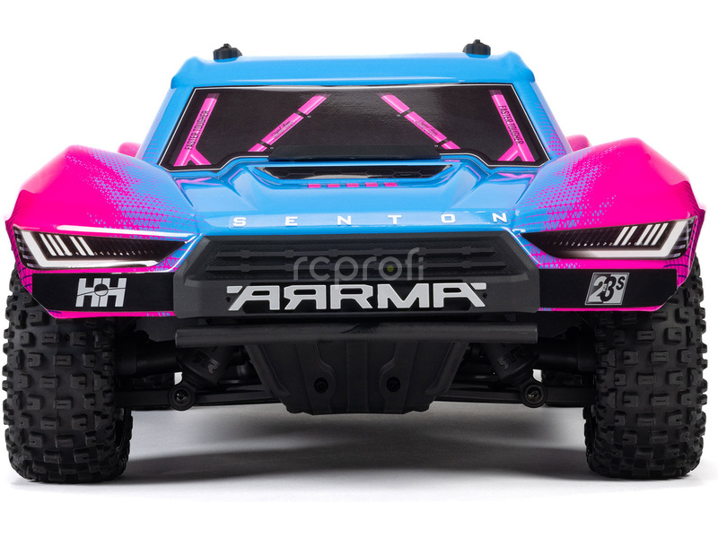 RC auto Arrma Senton 223S BLX 4WD 1:10 RTR DSC, modrá