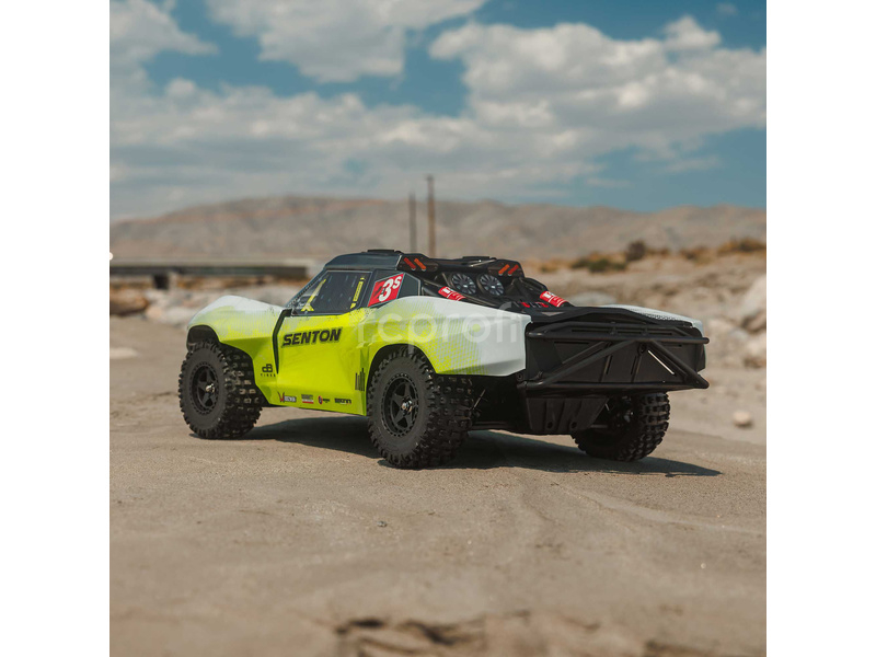 RC auto Arrma Senton 223S BLX 4WD 1:10 RTR DSC, modrá