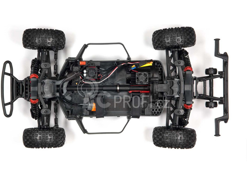 RC auto Arrma Senton 3S BLX 1:10 4WD RTR, červená