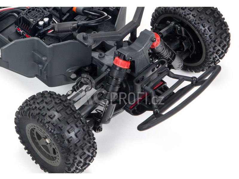 RC auto Arrma Senton 3S BLX 1:10 4WD RTR, červená