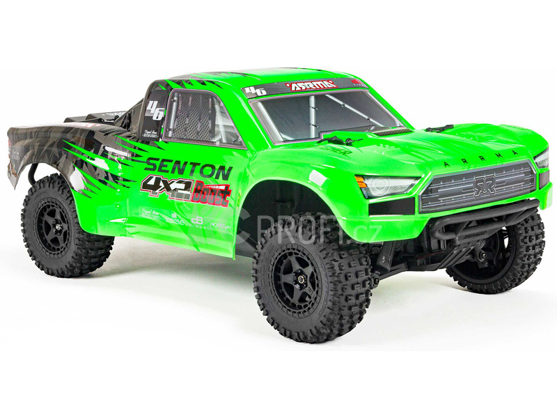 RC auto Arrma Senton 4x2 Boost Mega 1:10 RTR Basic, modrá