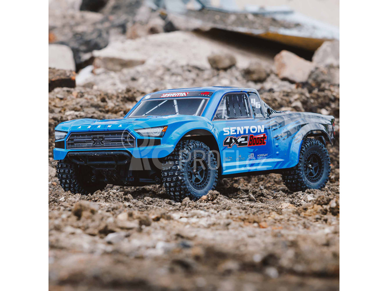 RC auto Arrma Senton 4x2 Boost Mega 1:10 RTR Basic, modrá