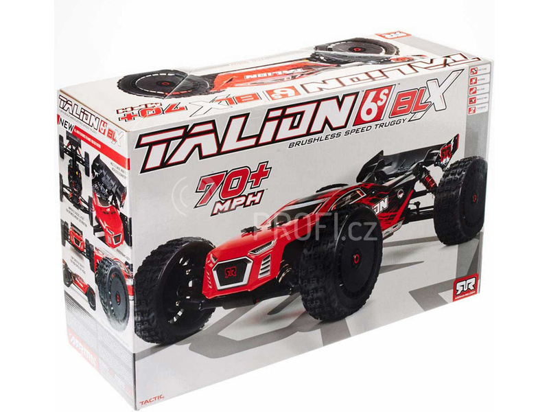 Arrma Talion 6S BLX 1:8 4WD RTR červená