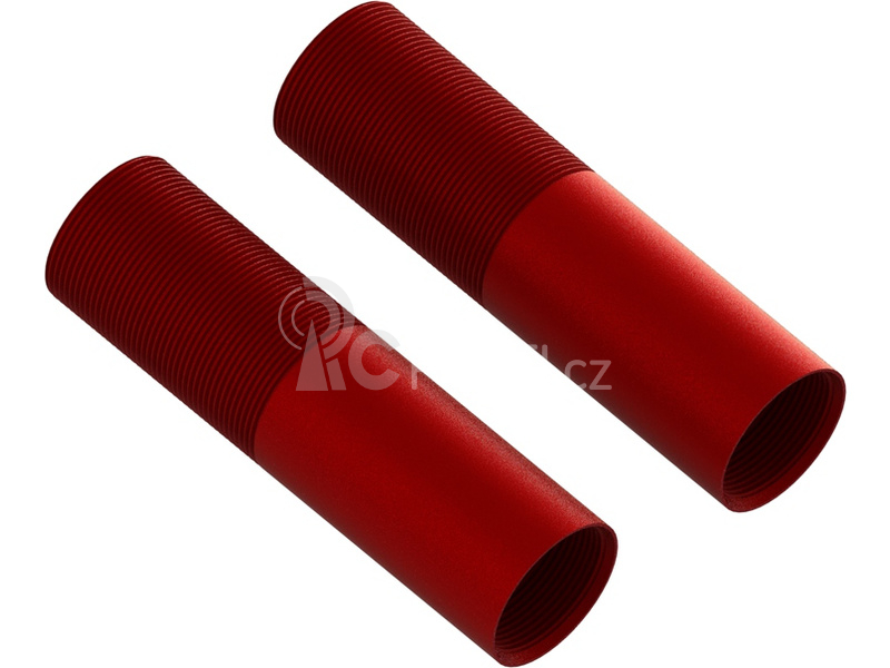 Arrma tělo tlumiče 24x83mm hliníkové červené (2)