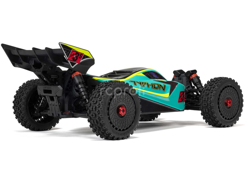 RC auto Arrma Typhon 223S BLX 1:8 4WD RTR DSC, zelená