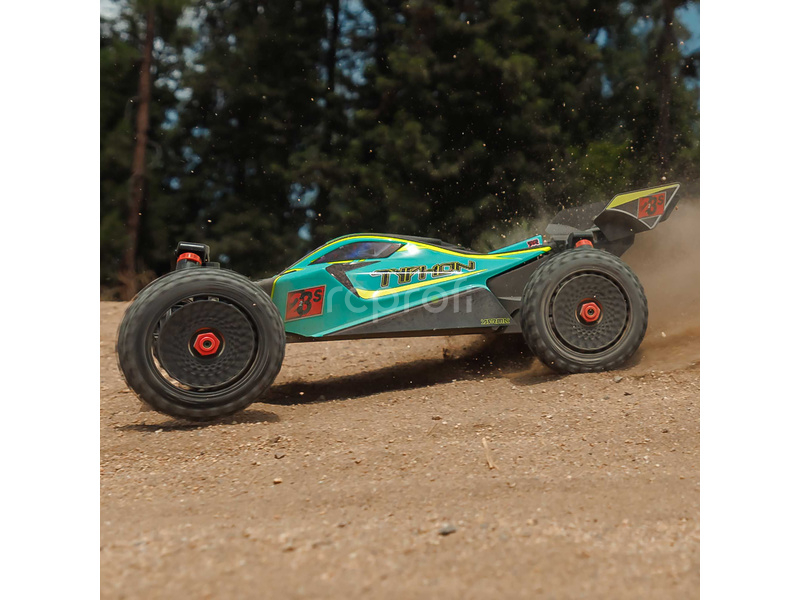 RC auto Arrma Typhon 223S BLX 1:8 4WD RTR DSC, žlutá