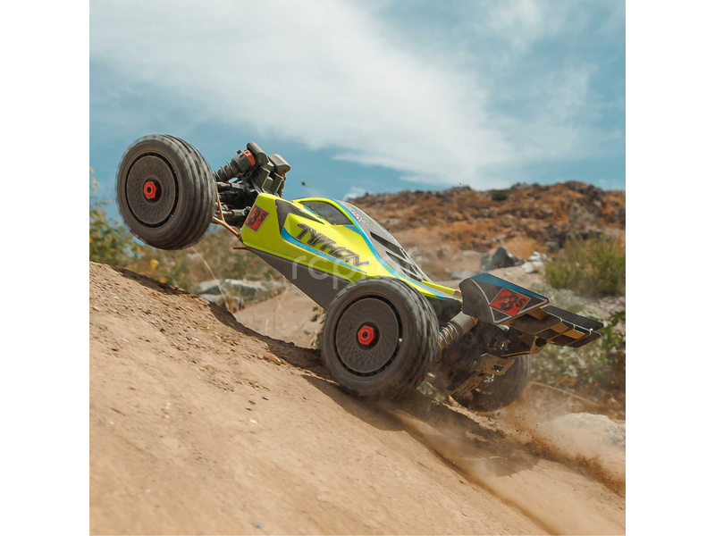 RC auto Arrma Typhon 223S BLX 1:8 4WD RTR DSC, žlutá