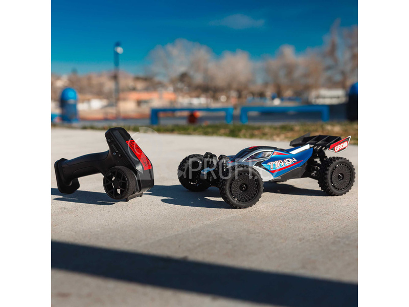 RC auto Arrma Typhon Grom 1:18 4WD Smart RTR, červená