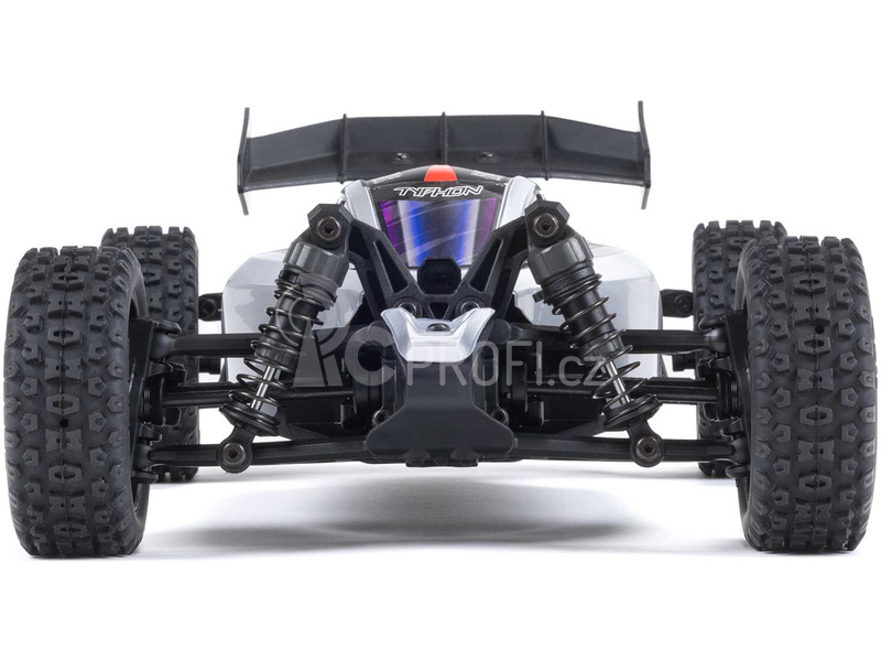 RC auto Arrma Typhon Grom 1:18 4WD Smart RTR, červená