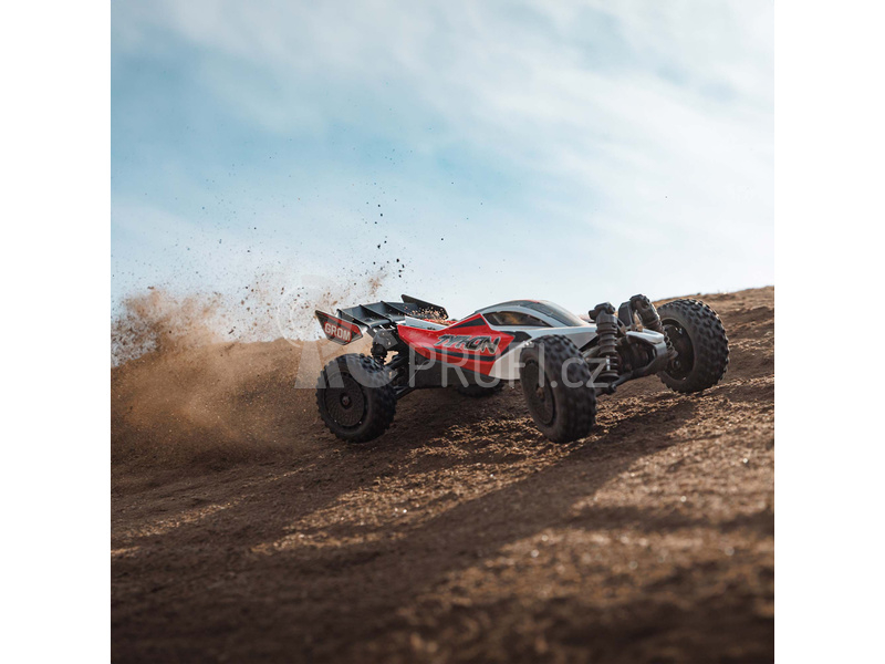 RC auto Arrma Typhon Grom 1:18 4WD Smart RTR, modrá