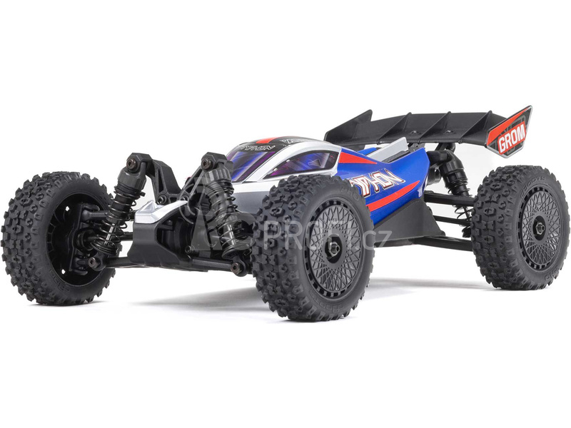 RC auto Arrma Typhon Grom 1:18 4WD Smart RTR, modrá