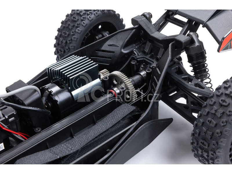 RC auto Arrma Typhon Grom 1:18 4WD Smart RTR, modrá